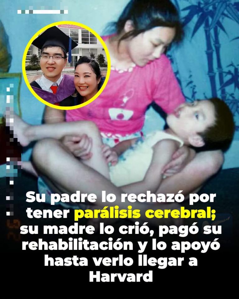 Zou Hongyan no abandonó a su hijo y lo acompañó hasta Harvard