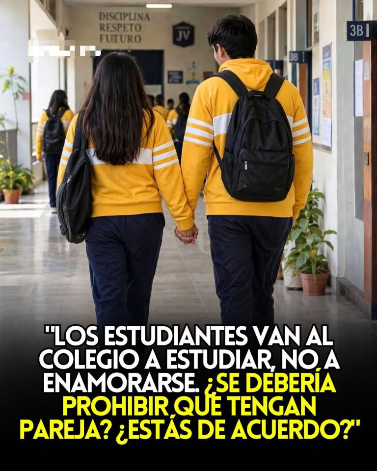 Aquí se viene a estudiar, no a buscar enamorado”: el debate sobre las parejas en el colegio