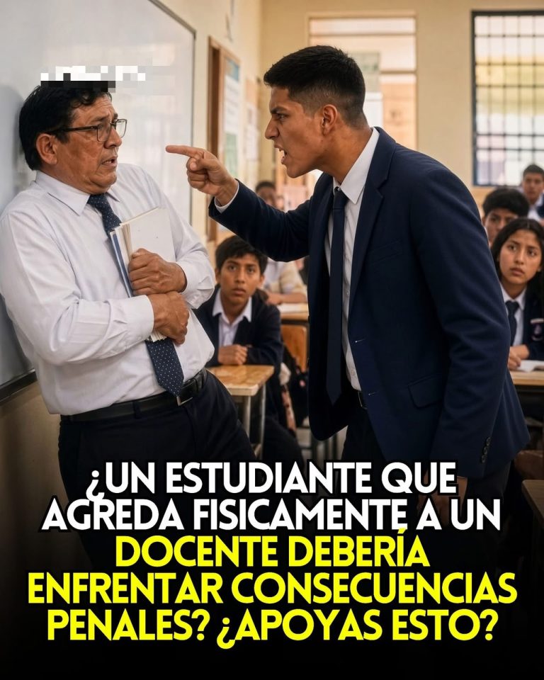¿Cárcel por obligar a un profesor a cambiar una nota? El proyecto que busca proteger a los docentes en Perú