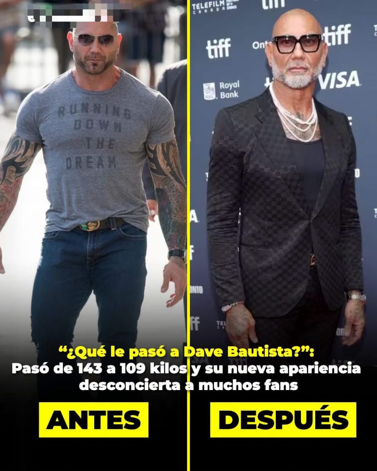 Dave Bautista sorprende con su transformación física y ahora se prepara para interpretar a Kratos
