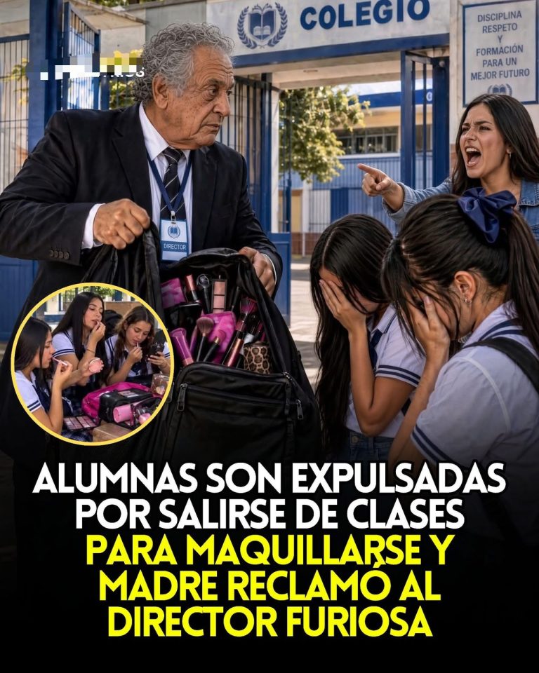 Alumnas son expulsadas tras salir de clases para maquillarse y sus madres llegan furiosas al colegio