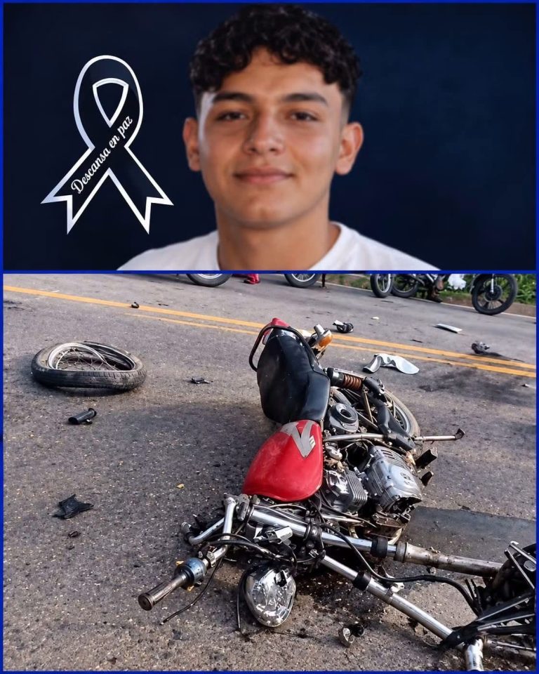 Grave incidente en motocicleta genera conmoción tras difundirse impactantes imágenes en redes