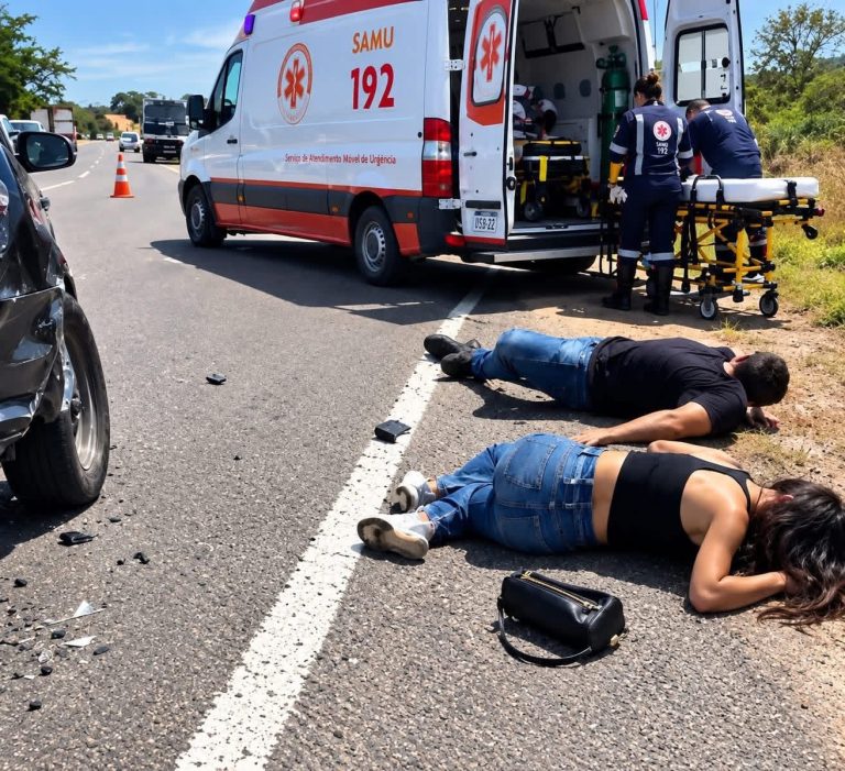 Aparatoso incidente en carretera moviliza al SAMU y genera preocupación entre los conductores