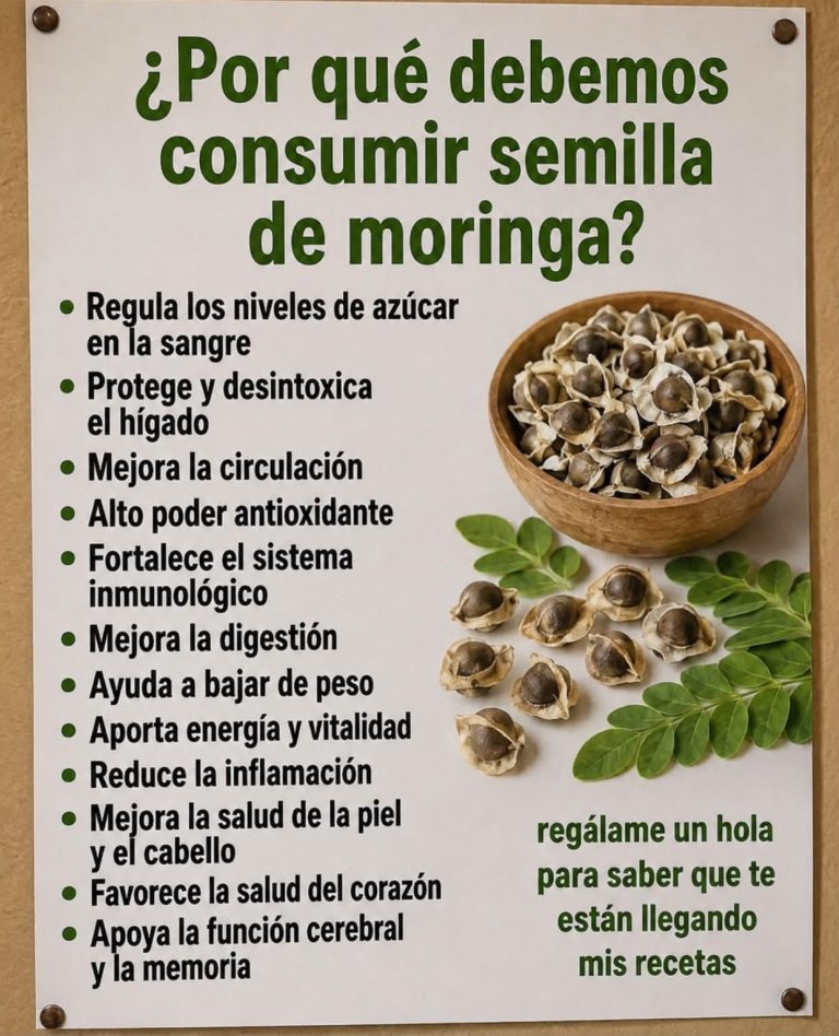 ¿Conocías estos beneficios de la semilla de moringa? Descubre por qué algunas personas la incluyen en su alimentación