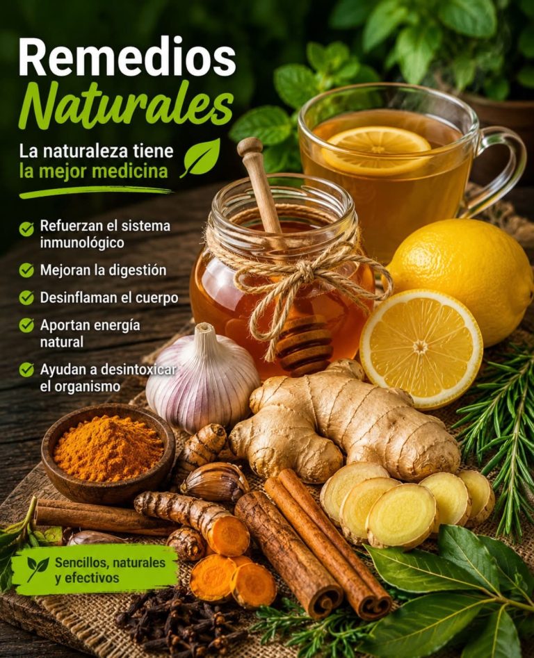 Descubre algunos remedios naturales que puedes preparar fácilmente en casa