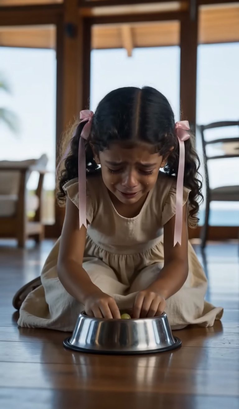 El rescate de la niña maltratada