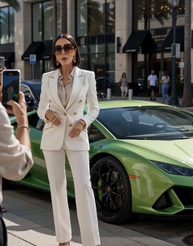 Presumía del Lamborghini Verde Como Si Fuera Suyo, Pero la Verdadera Dueña Estaba Frente a Ella