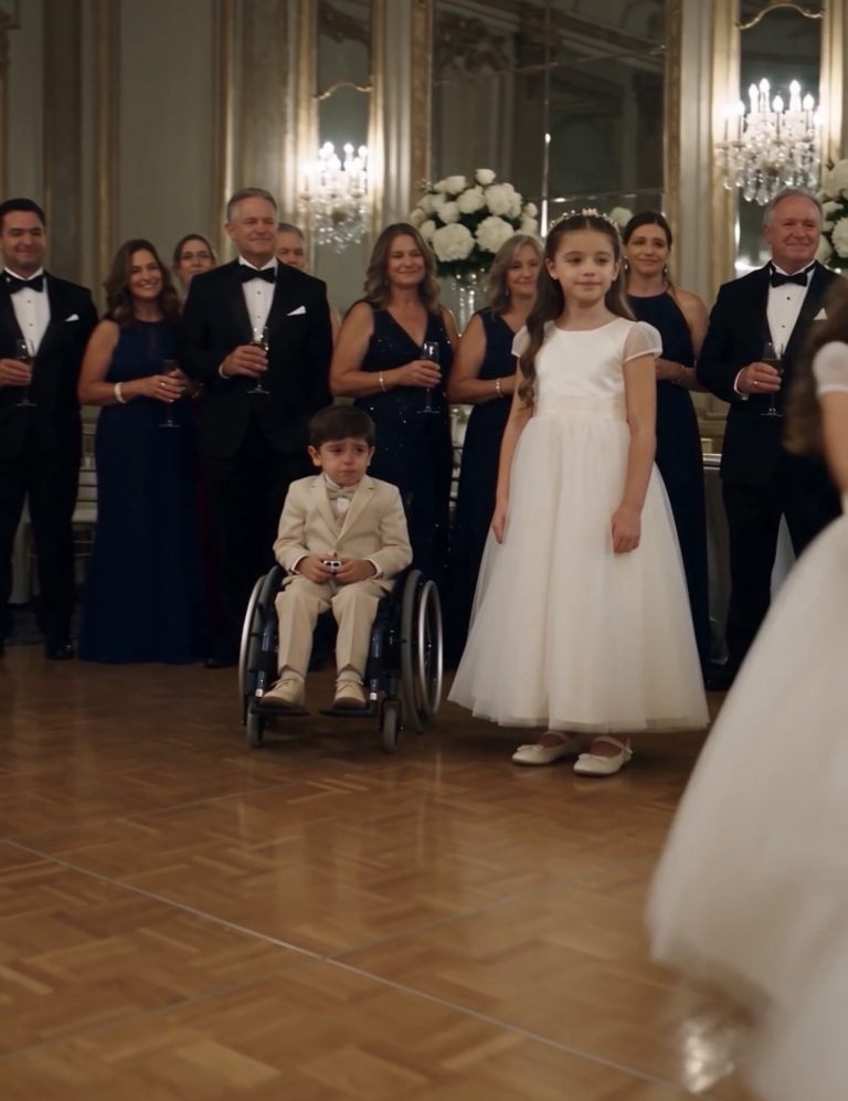 La Niña le Dijo que Sería sus Piernas Durante el Baile y lo que Hizo el Pequeño Conmovió a Todo el Salón