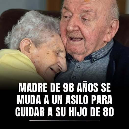Madre de 98 años se mudó a una residencia para estar junto a su hijo de 80: la historia de Ada y Tom que conmovió al mundo