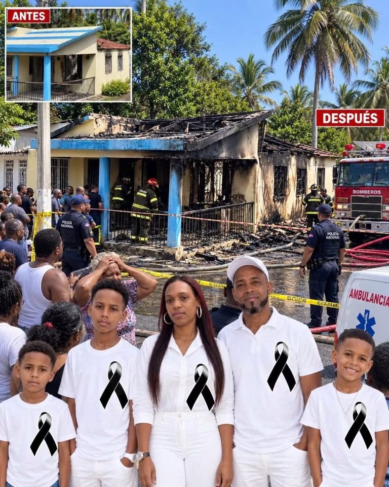 Un incendio en una vivienda conmocionó a toda una comunidad y una familia quedó en el centro de la historia
