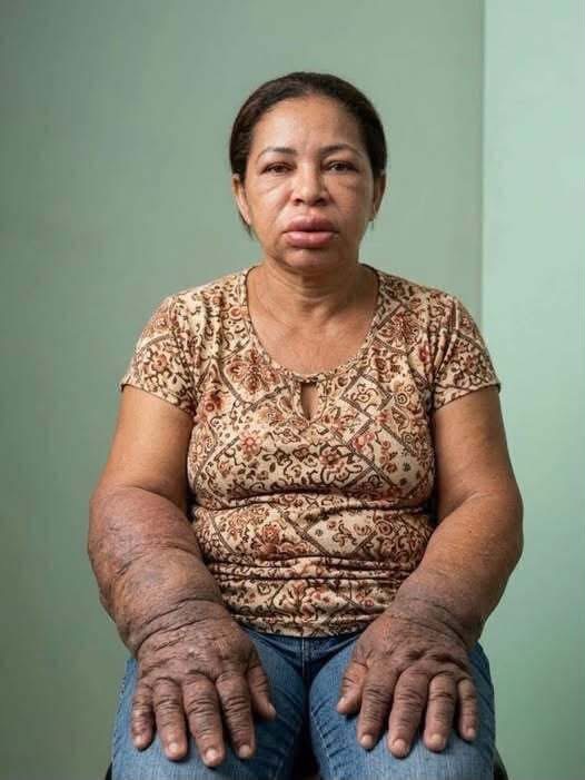 Mujer es hospitalizada tras sufrir una fuerte reacción y el cambio en su cuerpo preocupó a su familia