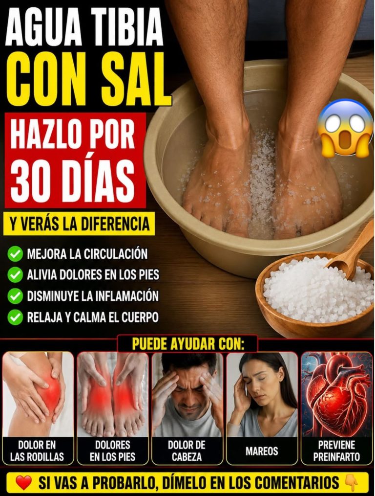 Sumergir los pies en agua tibia con sal: qué beneficios puede tener y qué debes saber