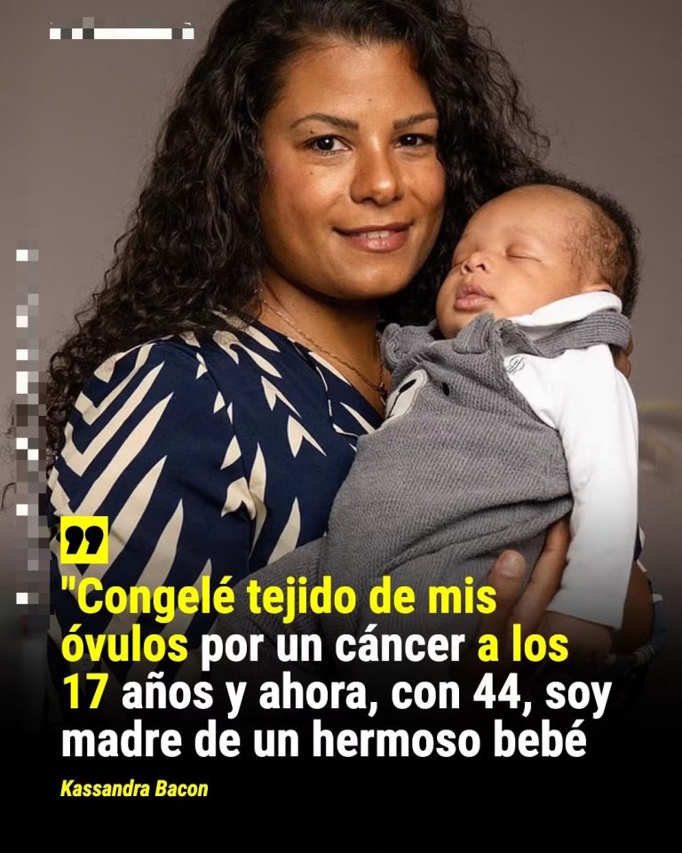 Congeló tejido de sus ovarios antes de tratarse el cáncer y más de 20 años después logró ser madre