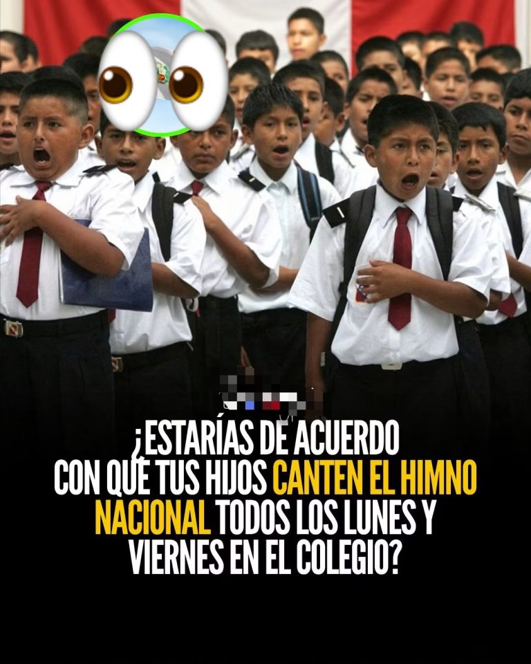 ¿Volver a la vieja escuela? El debate sobre cantar el Himno Nacional en los colegios del Perú