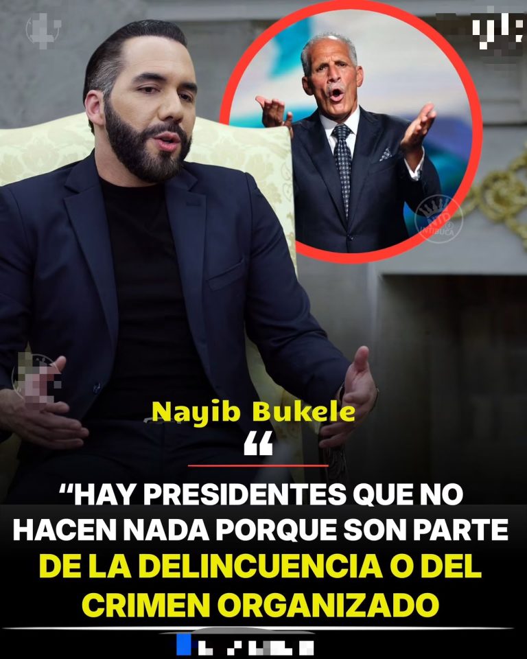 Bukele afirma que algunos presidentes no combaten el crimen por miedo o por vínculos criminales