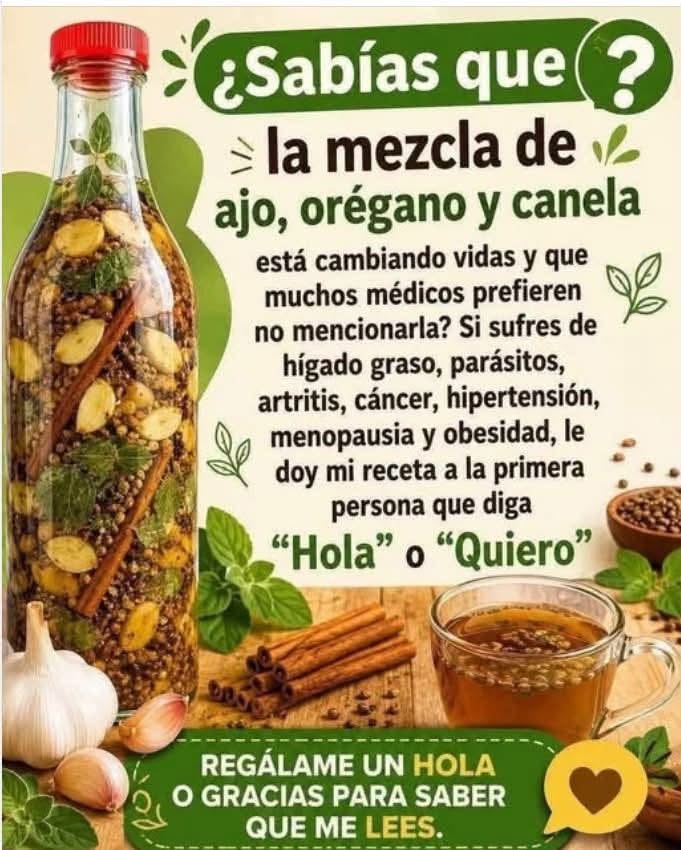 Ajo, orégano y canela: qué beneficios puede tener esta mezcla y cómo prepararla de forma segura