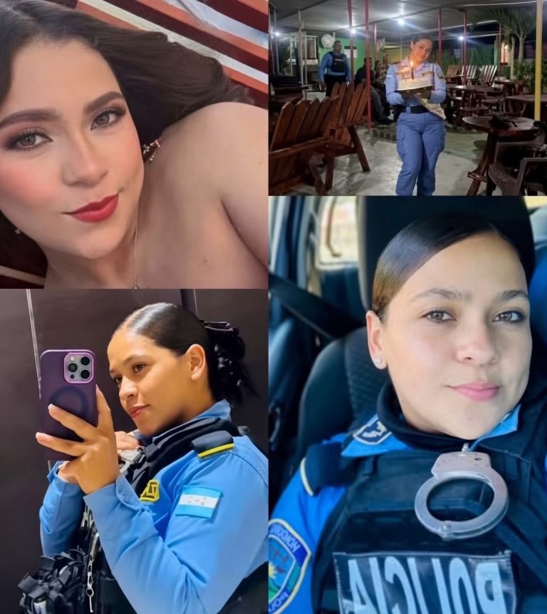 La historia detrás de una joven policía que llamó la atención en redes sociales