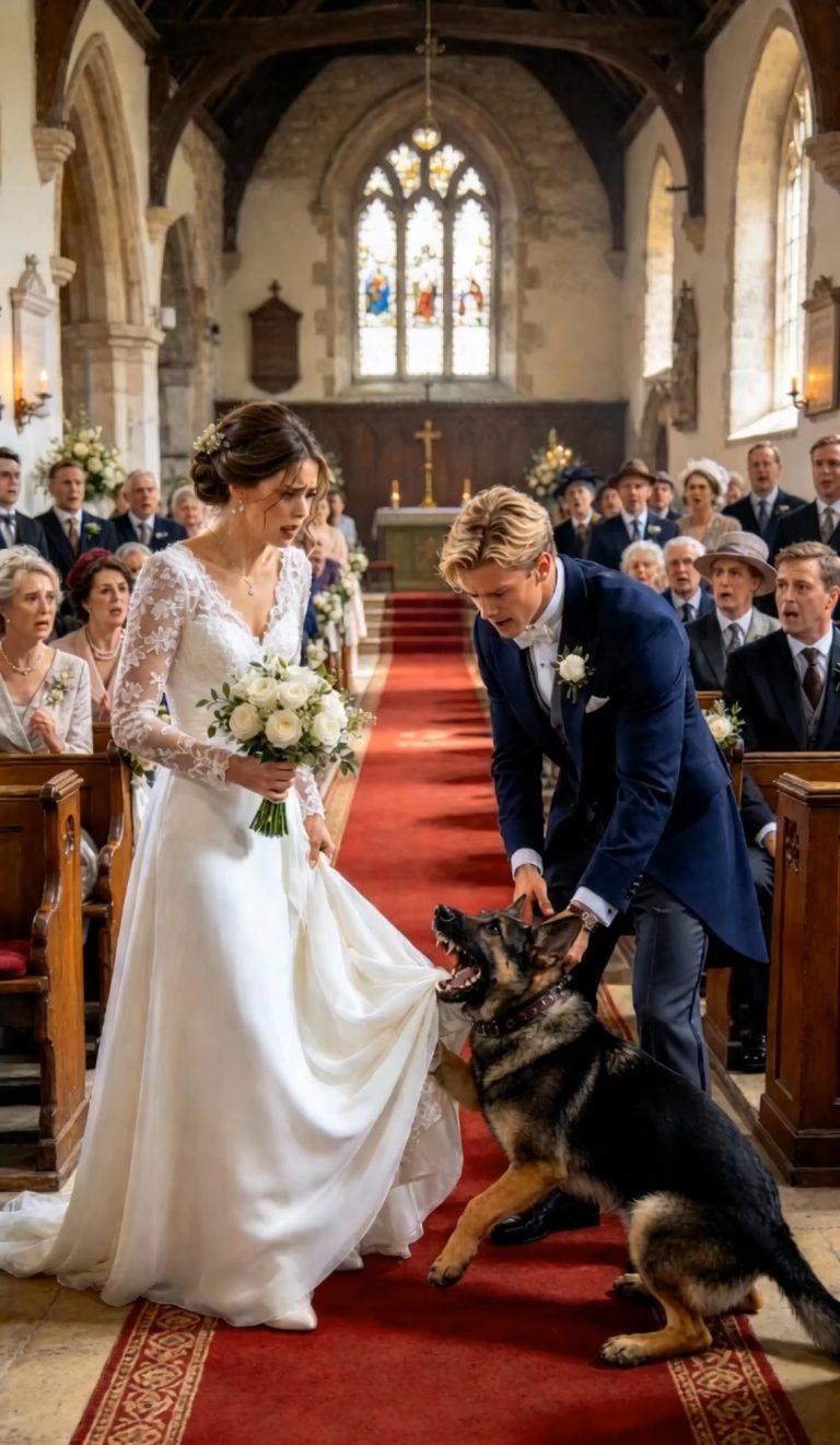 El perro destrozó el vestido de la novia y descubrió el secreto que Álvaro quería ocultar