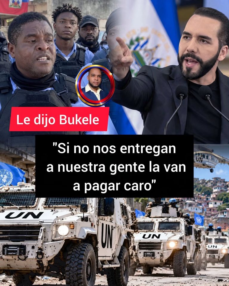 Bukele lanza advertencia a las pandillas de Haití tras la desaparición de cuatro salvadoreños