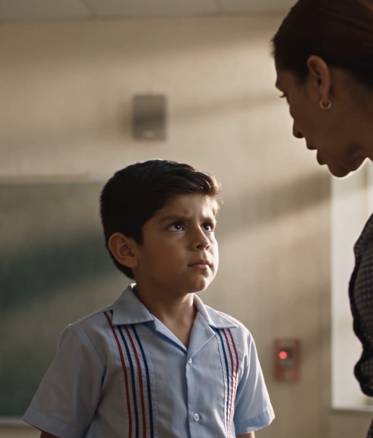 La Profesora Levantó la Regla Contra una Niña sin Saber que su Padre Estaba Observando las Cámaras