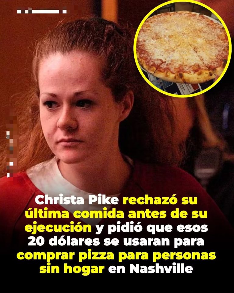 Christa Pike rechazó su última comida y pidió que el dinero se usara para comprar pizza para personas sin hogar