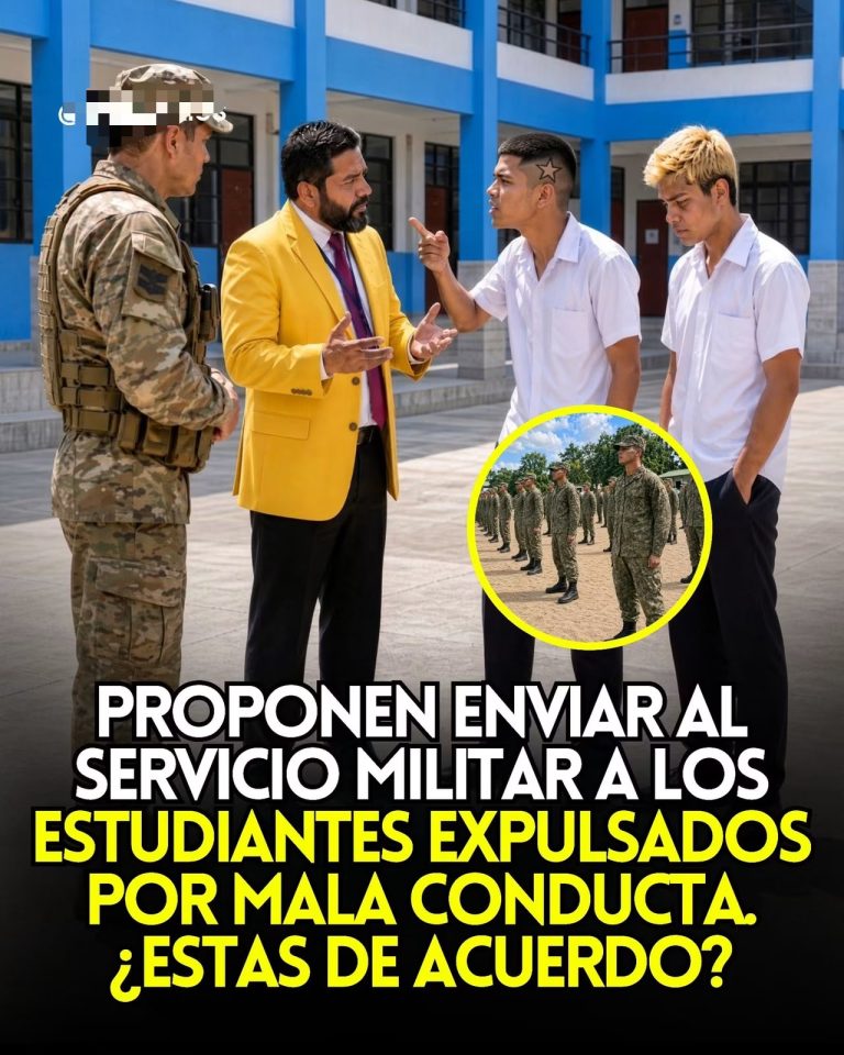 ¿Deberían enviar al servicio militar a los estudiantes expulsados por mala conducta?