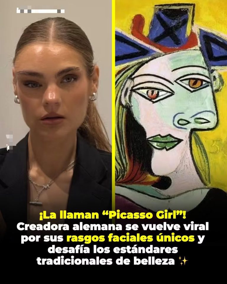 Jette, la creadora alemana conocida como “Picasso Girl” por la asimetría de su rostro